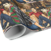 Een JoeBoy Kerstmis Cadeaupapier (Rol Hoek)