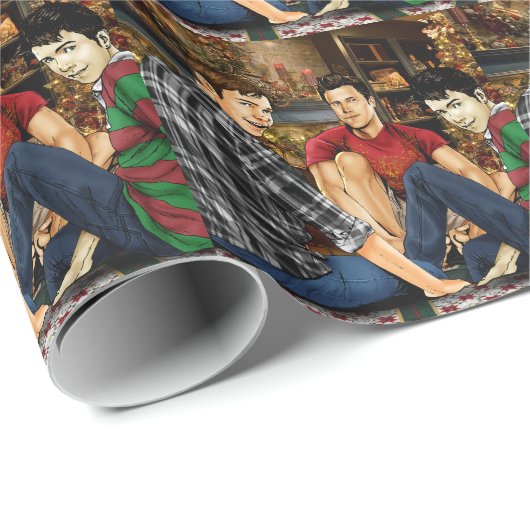 Een JoeBoy Kerstmis Cadeaupapier (Rol Hoek)