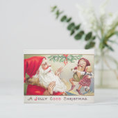 Een Jolly Good KerstBriefkaart Feestdagenkaart (Staand voorkant)