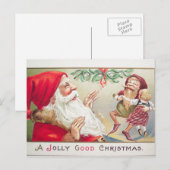 Een Jolly Good KerstBriefkaart Feestdagenkaart (Voorkant / Achterkant)