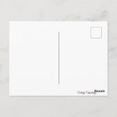 Een Jolly Halloween Custom Vintage Briefkaart (Achterkant)