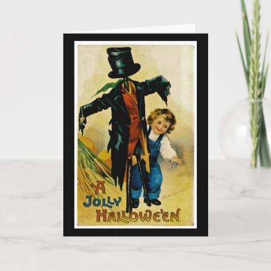 Een Jolly Halloween Kaart (Voorkant)