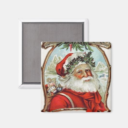 Een Jolly Kerstmis  Magnet (Voorkant / Achterkant)