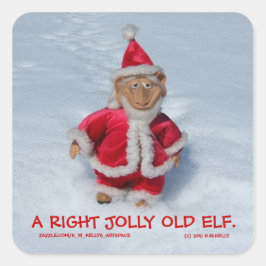 Een Jolly Old Elf Sticker