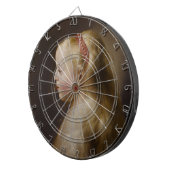 Een jong blademeisje (door Jan Lievens) Dartbord (Voorkant Rechts)