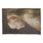 Een jong blademeisje (door Jan Lievens) Kussensloop (Voorkant-Links)