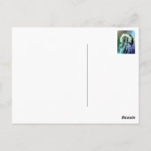 Een jong Indiase Man Briefkaart (Achterkant)