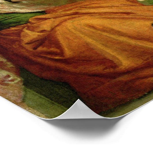 Een jong Man tussen deugd en vice-voorzitter Poster (Hoek)