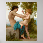 Een Jong Meisje door William Bouguereau Bekend Sch Poster (Voorkant)