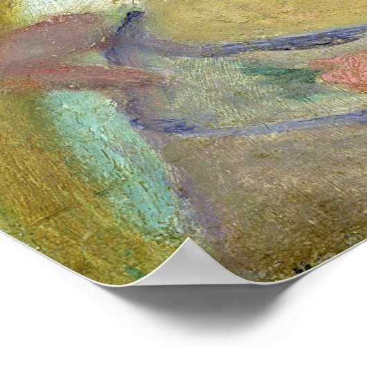 Een jong meisje poster (Hoek)