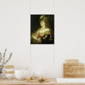 Een jong meisje poster (Keuken)