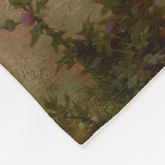 Een jong meisje verdedigt zichzelf tegen Eros Fleece Deken (Hoek)