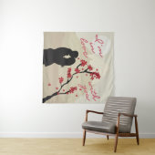 Een jong romantisch stel uit liefde, liefdesverhaa wandkleed (In Situ (horizontaal))