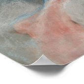 Een jonge dame met een papegaai poster (Hoek)