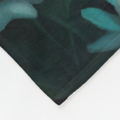 Een jonge fawn fleece deken (Hoek)