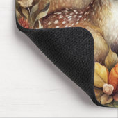 Een jonge fawn muismat (Hoek)