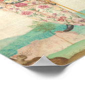 Een jonge Keltische Tattooed Warrior Daughter Jacq Poster (Hoek)