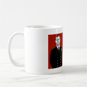 Een jonge koningin Elizabeth met haar prins Koffiemok (Links)