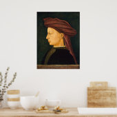Een Jonge Man - Florentijnse Fijne Kunstposter Poster (Keuken)