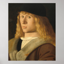 Een Jonge Man - Venetiaanse Fijne Kunst Poster