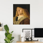 Een Jonge Man - Venetiaanse Fijne Kunst Poster (Thuiskantoor)