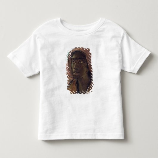 Een jonge negrovrouw kinder shirts (Voorkant)