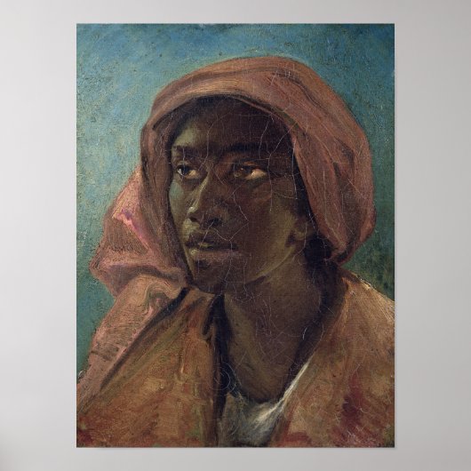 Een jonge negrovrouw poster (Voorkant)