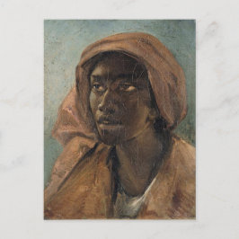 Een jonge negrovrouw van Gericault Briefkaart