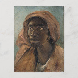 Een jonge negrovrouw van Theodore Gericault Briefkaart