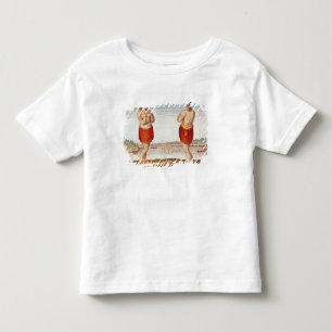 Een jonge Noblewoman uit Secoton Kinder Shirts