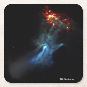 Een jonge pulsar-Show Kartonnen Onderzetters