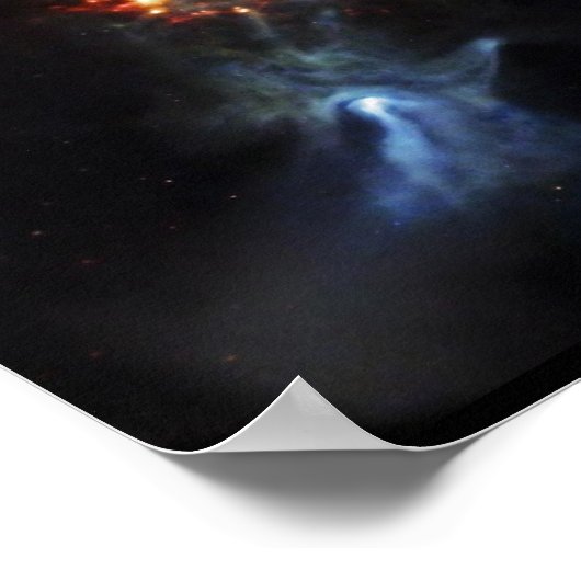 Een jonge pulsar-Show Poster (Hoek)