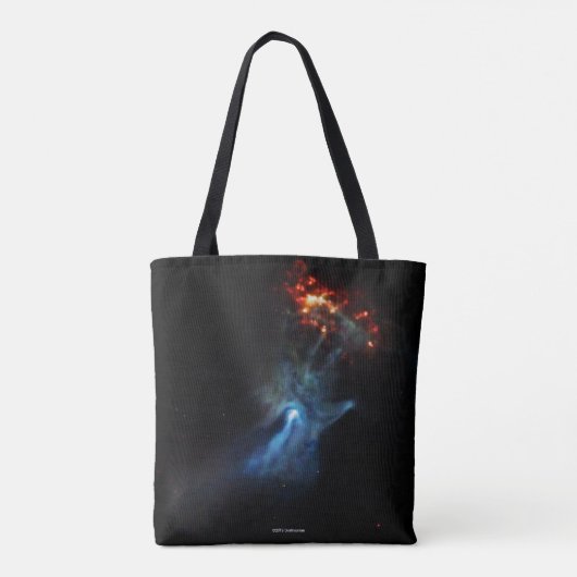 Een jonge pulsar-Show Tote Bag (Achterkant)