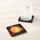 Een jonge rode dwerg bier onderzetter (Rechterzijde)