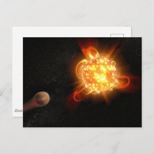 Een jonge rode dwerg briefkaart (Voorkant / Achterkant)