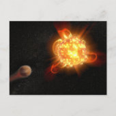 Een jonge rode dwerg briefkaart (Voorkant)