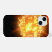 Een jonge rode dwerg iPhone 15 case (Achterkant horizontaal)