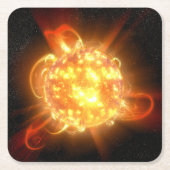 Een jonge rode dwerg kartonnen onderzetters (Voorkant)