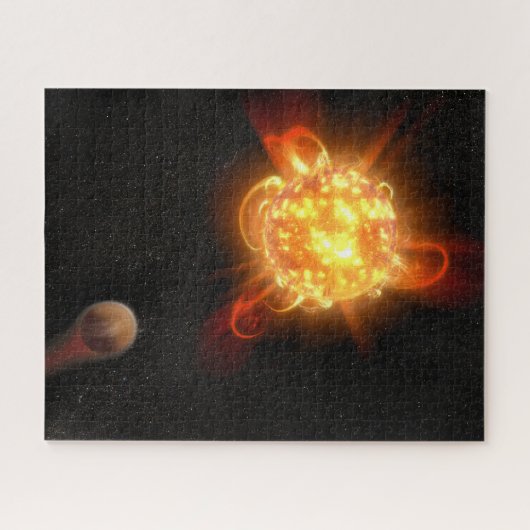 Een jonge rode dwerg legpuzzel (Horizontaal)