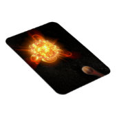 Een jonge rode dwerg magneet (Rechterzijde)