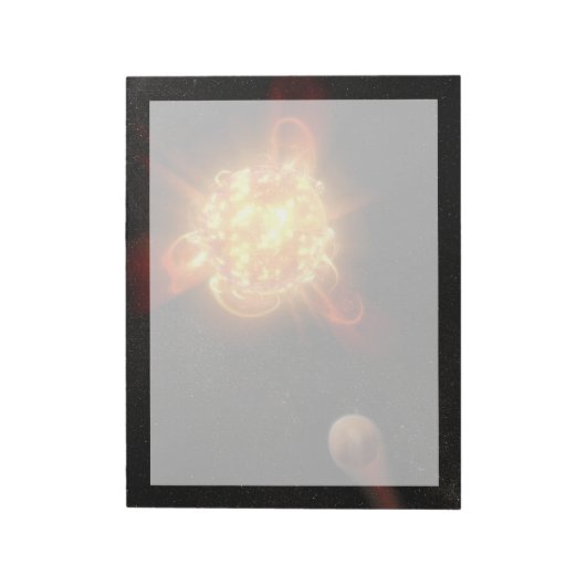 Een jonge rode dwerg notitieblok (Linkerzijde)