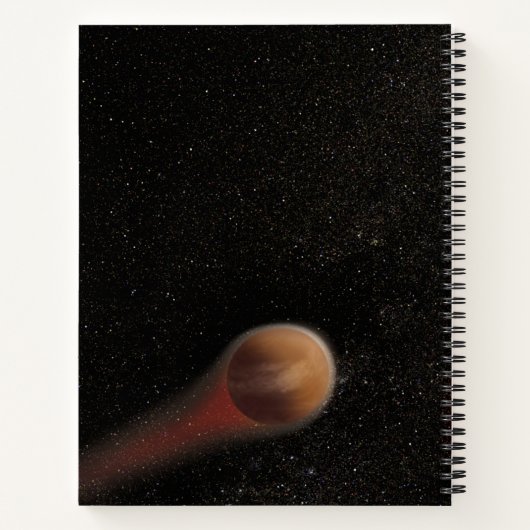 Een jonge rode dwerg notitieboek (Achterkant)