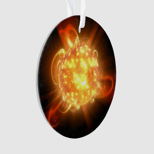 Een jonge rode dwerg ornament (voorkant)