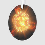 Een jonge rode dwerg ornament (voorkant)