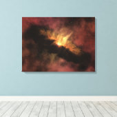 Een jonge ster canvas afdruk (Insitu (Houten vloer))