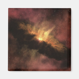 Een jonge ster magneet