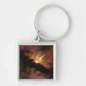 Een jonge ster sleutelhanger (Voorkant)