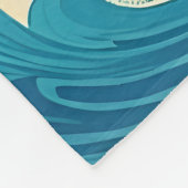 Een jonge Vietnamese vrouw Fleece Deken (Hoek)