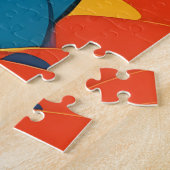 Een jonge Vietnamese vrouw Legpuzzel (Zijkant)