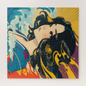 Een jonge Vietnamese vrouw Legpuzzel (Horizontaal)